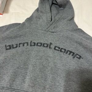 Burn Boot Camp Gray Hoodie